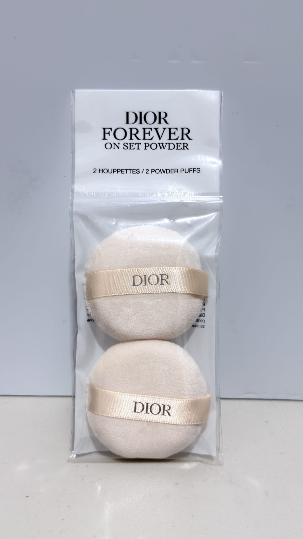 DIOR FOREVER ON SET POWDER PUFFS DUO